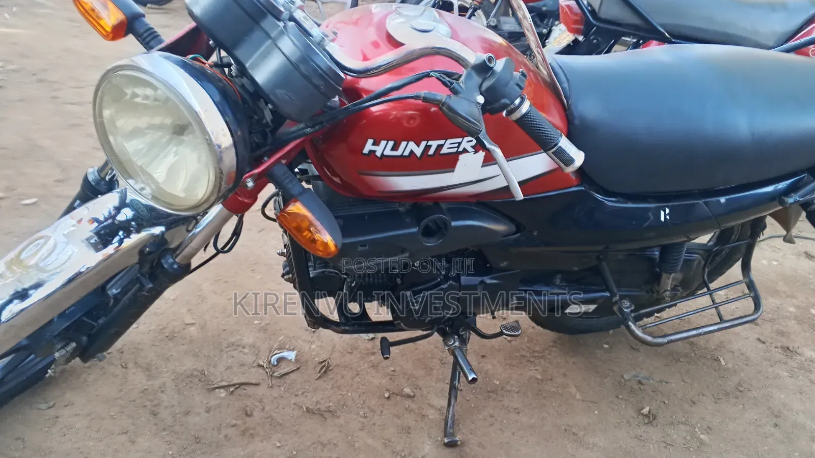 Hunter Bobber 350cc 2022 Red