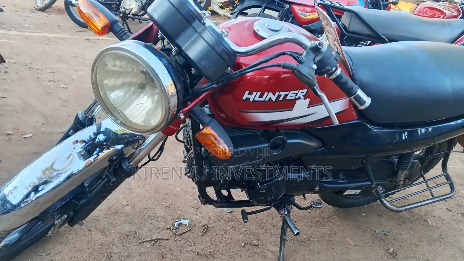 Hunter Bobber 350cc 2022 Red
