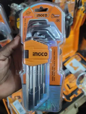 INGCO 9-Piece Hex Key Set