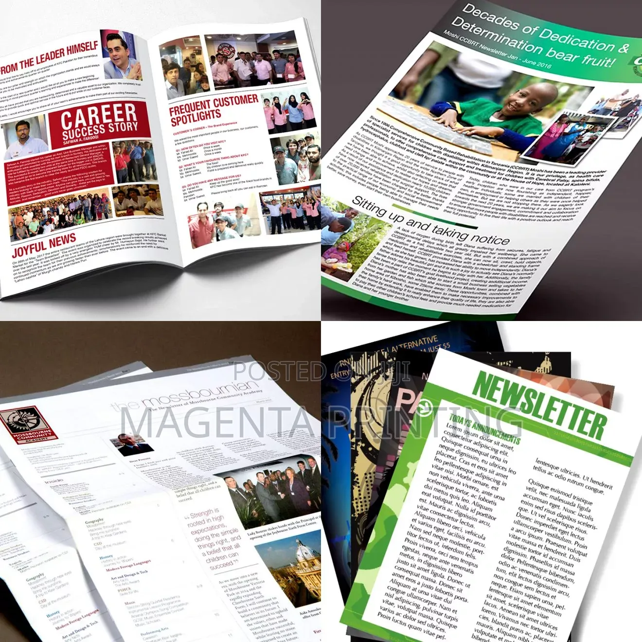 Magazines and Books Printing