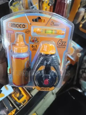 INGCO 30m Fastx6 Chalk Line Reel Set (HCLR0630)