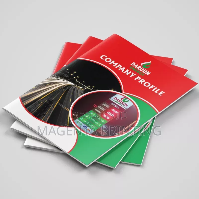 Company Profile Design and Printing