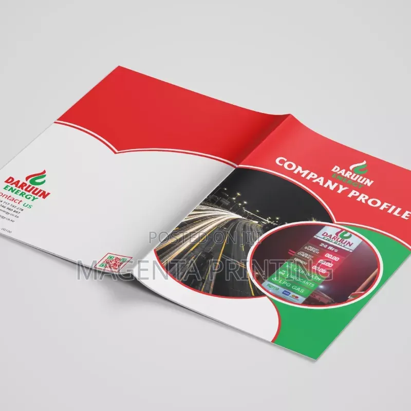 Company Profile Design and Printing