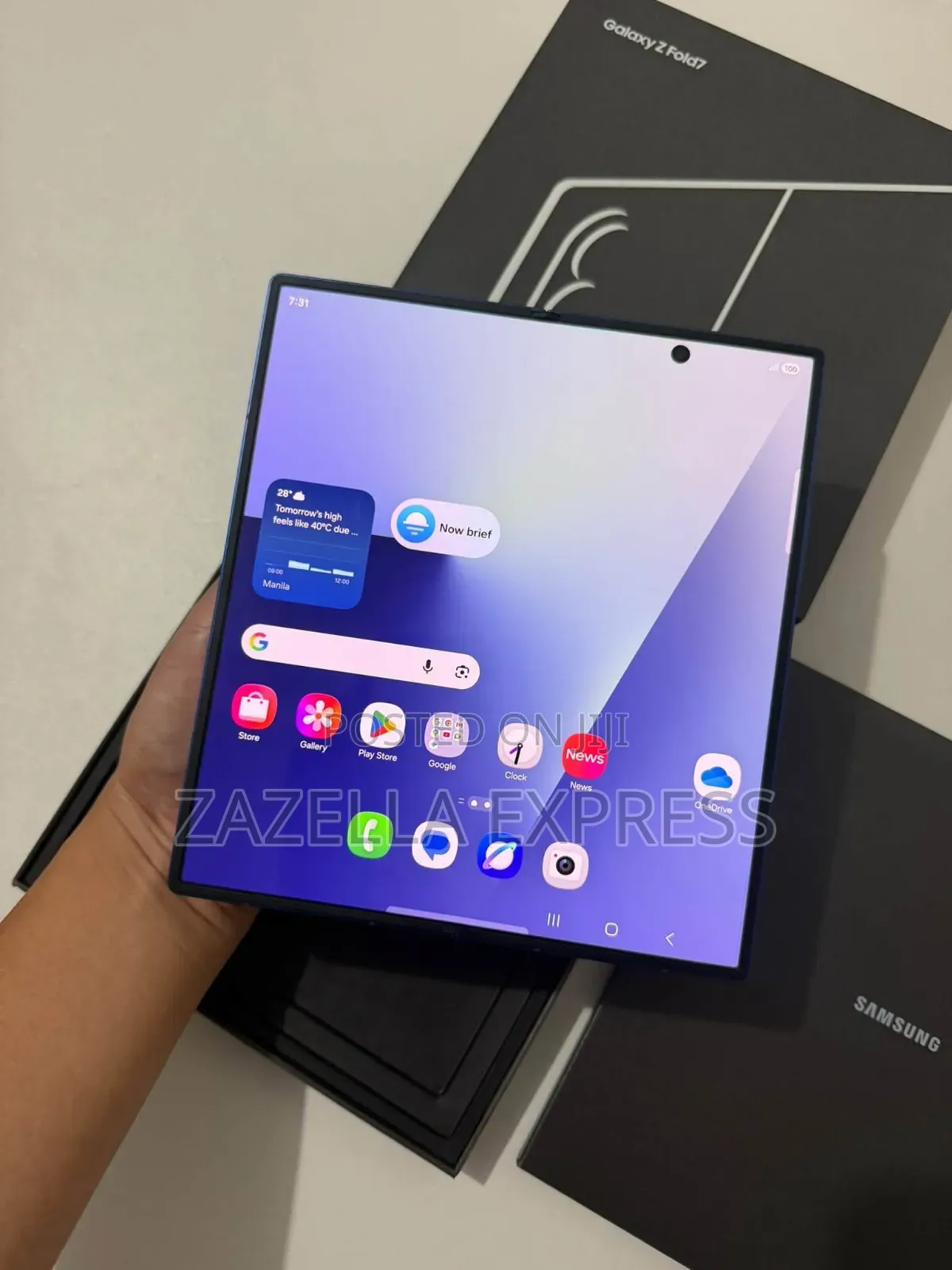 New Samsung Galaxy Z Trifold 512 GB Black
