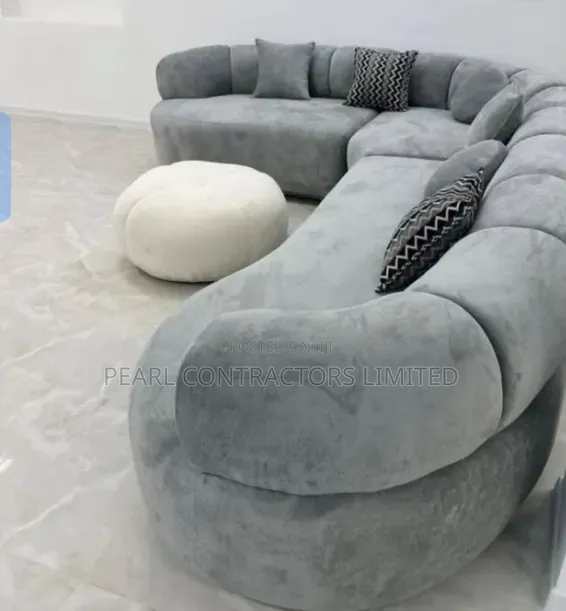 Sofas/Curved Lsofa.