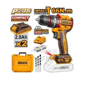 INGCO Cordless Compact Impact Drill Brushless -20v