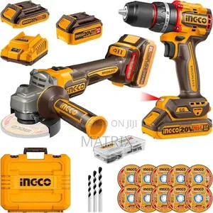 Ingco Cordless 2pcs Combo Kit 20V