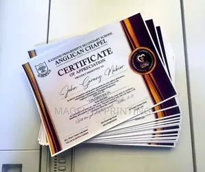 Certificate Printing Design Services