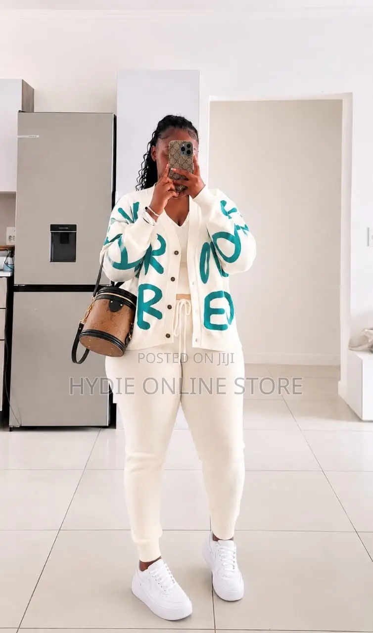 Three Piece Sweater and Pants Combo