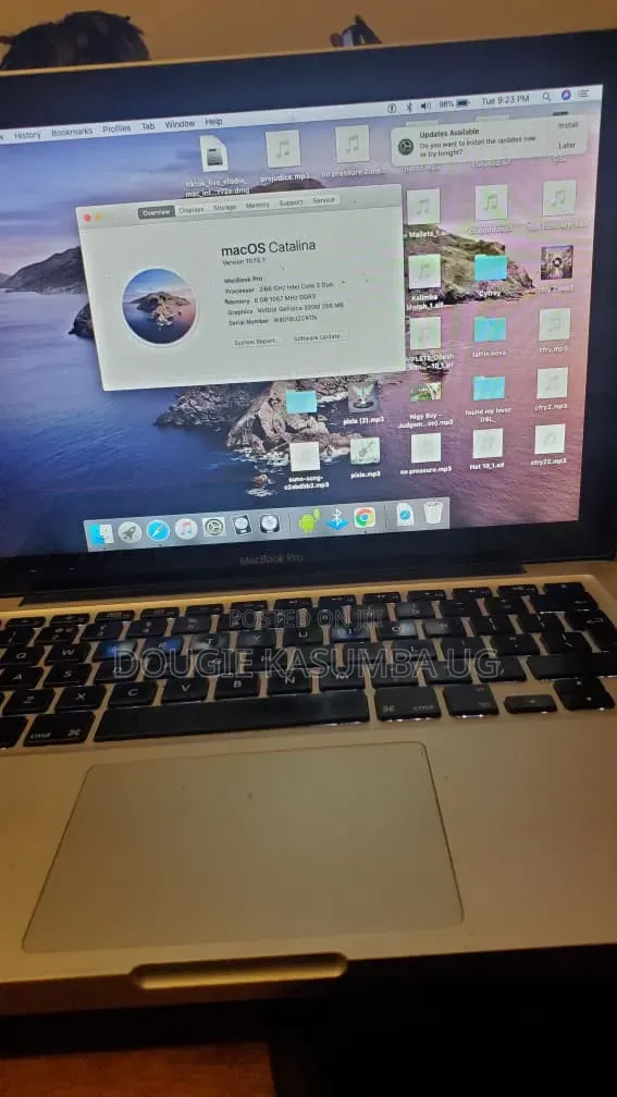 Laptop Apple MacBook 2011 6GB Intel Core 2 Duo SSD 140GB