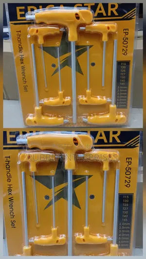 T - Handle Hex Wrench Set 7pcs