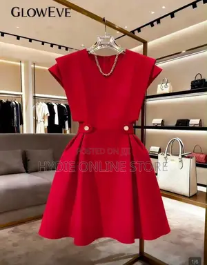 Floral Open Short Dress