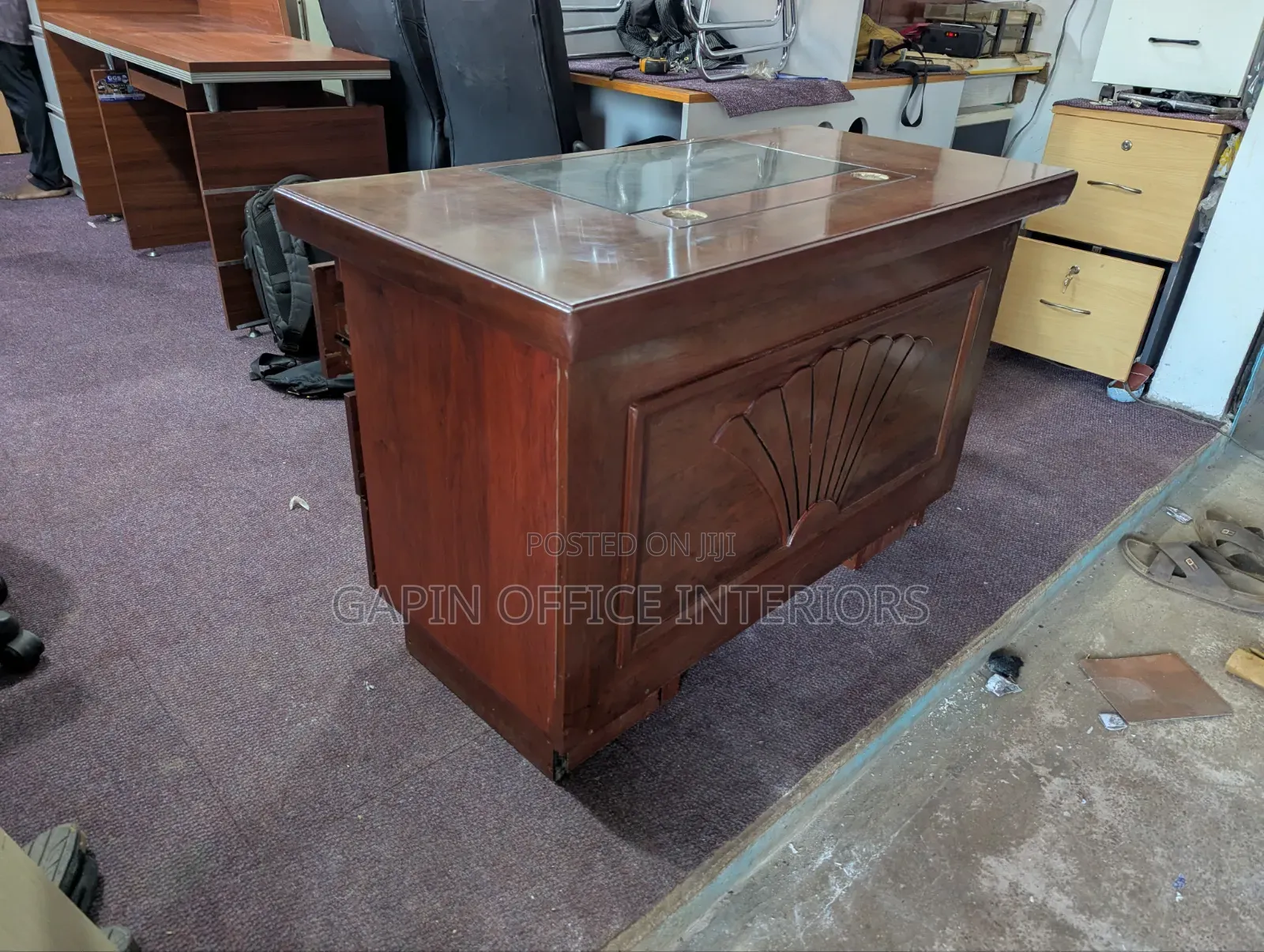 Second Hand Executive Office Table// Office Furniture, 120cm