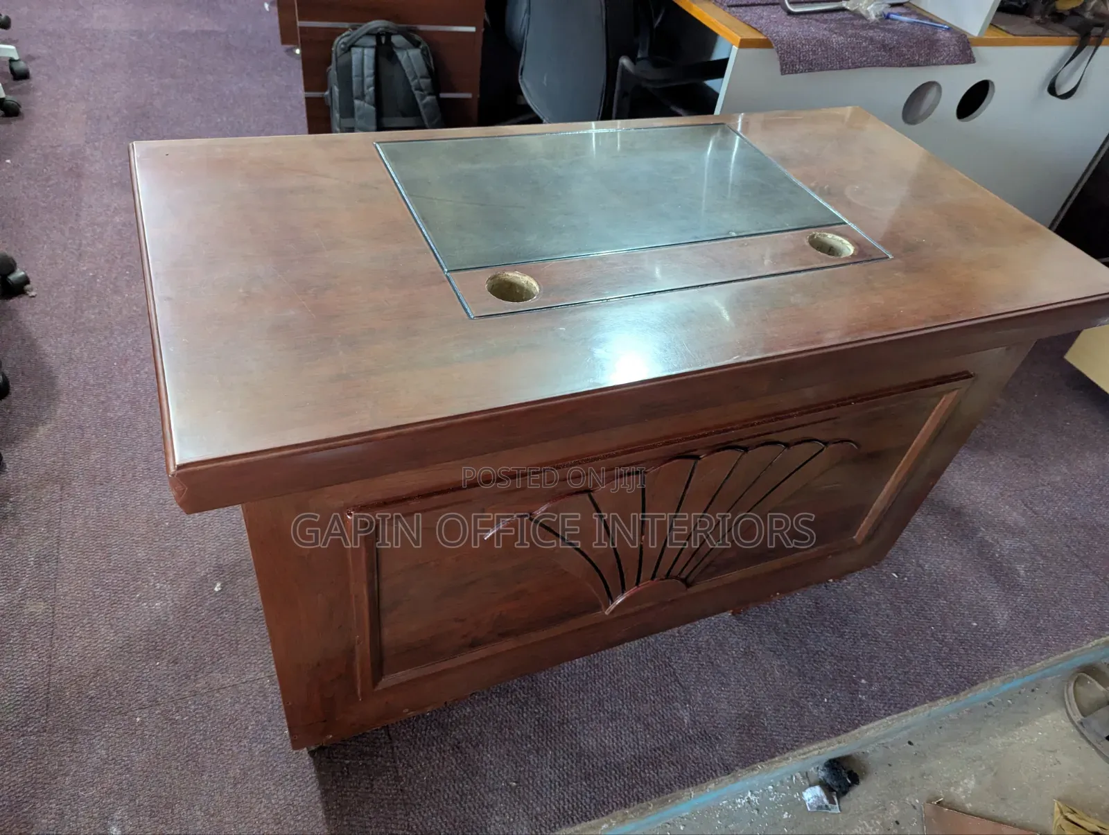 Second Hand Executive Office Table// Office Furniture, 120cm