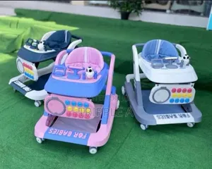Generic 3 in 1 Foldable Baby Walker