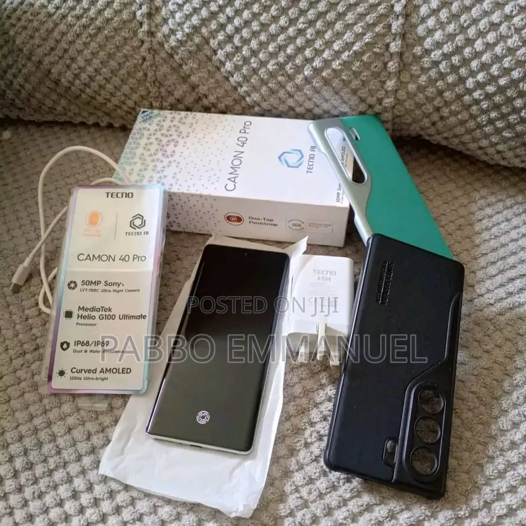 New Tecno Camon 40 Pro 5G 256 GB Green