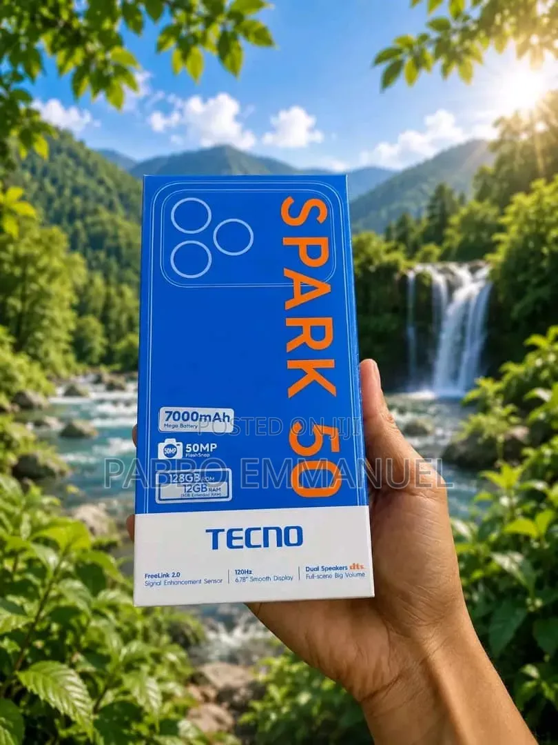 New Tecno Spark 50 128 GB Orange