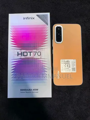 New Infinix Hot 70 128 GB Orange