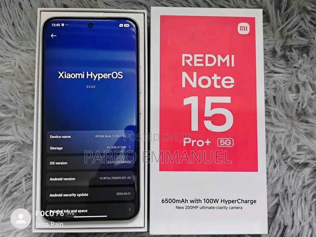 New Xiaomi Redmi Note 15 Pro+ 512 GB Bronze