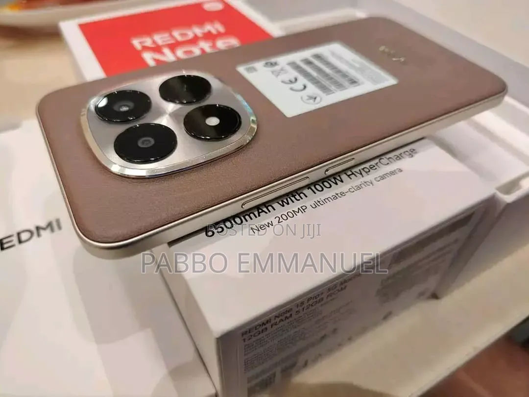 New Xiaomi Redmi Note 15 Pro+ 512 GB Gold