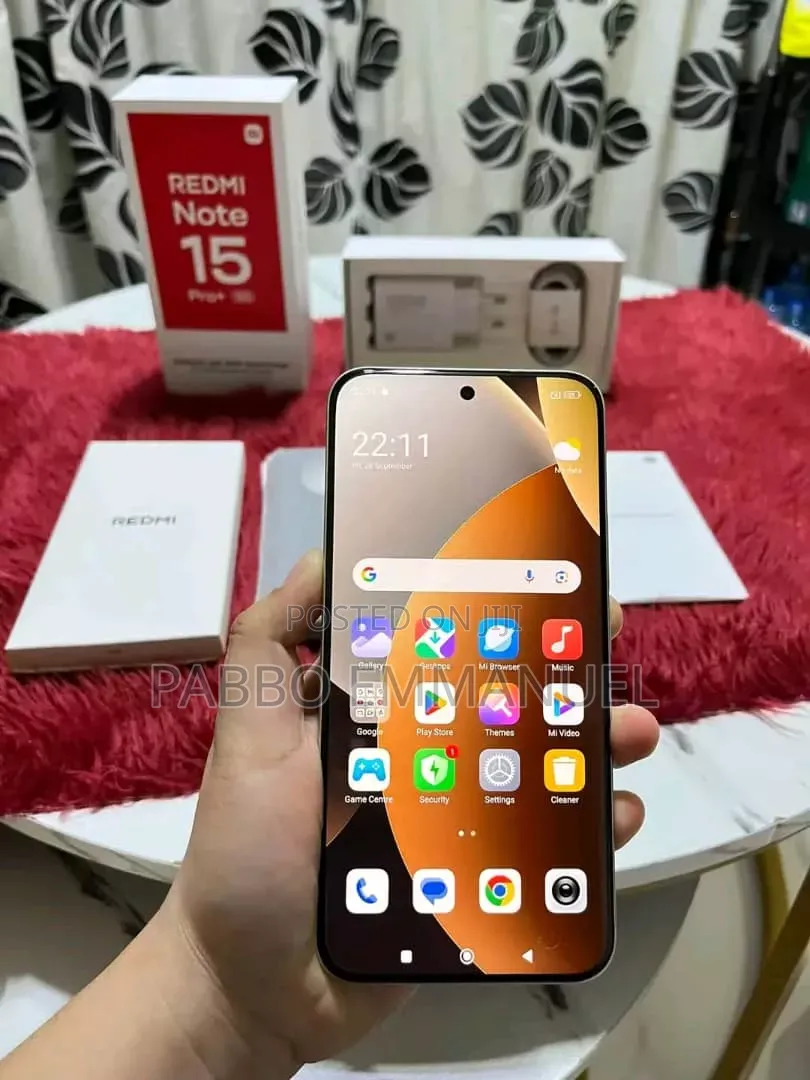 New Xiaomi Redmi Note 15 Pro+ 512 GB Gold