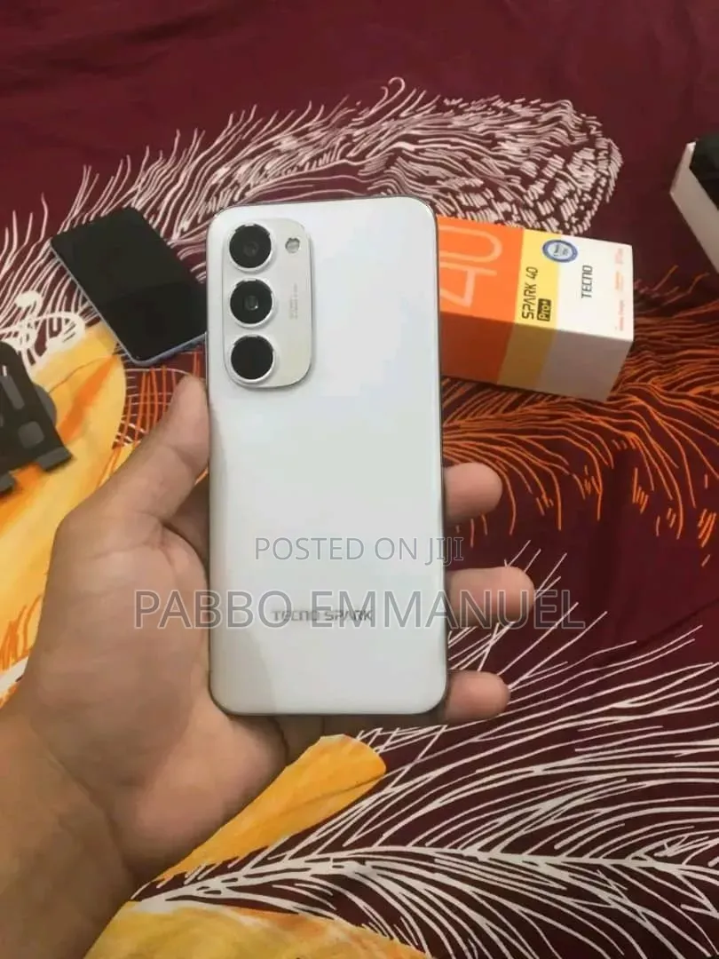 New Tecno Spark 40 Pro+ 256 GB White