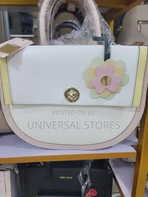 Elegant White Emily Loran Handbag