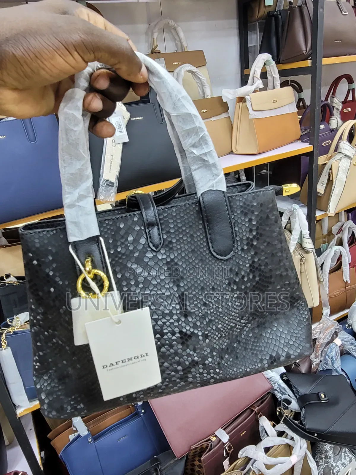 Black Office Handbag for Women