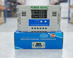 Power Royal 30W Solar Charge Controller 12v/24v Auto Select, USB Ports