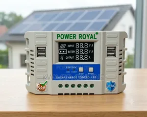 Power Royal 30W Solar Charge Controller 12v/24v Auto Select, USB Ports