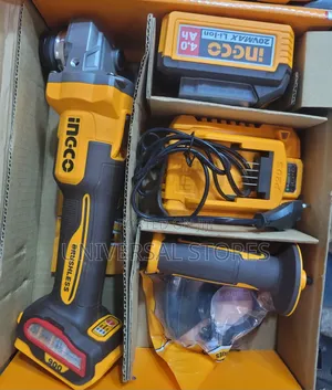 INGCO 20V Cordless Brushless Angle Grinder Kit