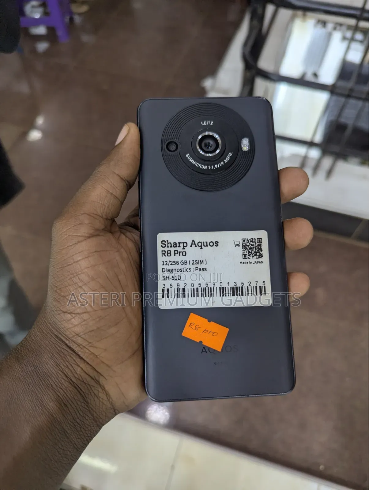 Sharp Aquos R8s pro 256 GB Black