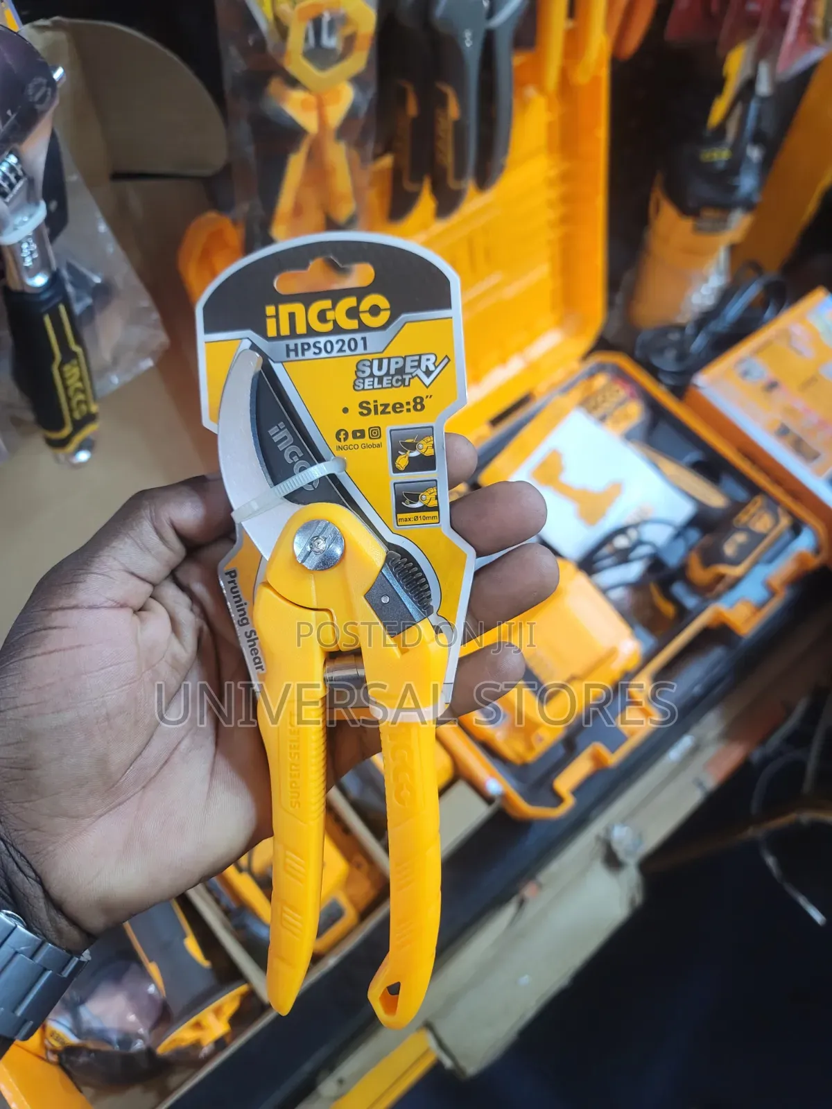 INGCO 8-Inch Pruning Shear (Model HPS0201)