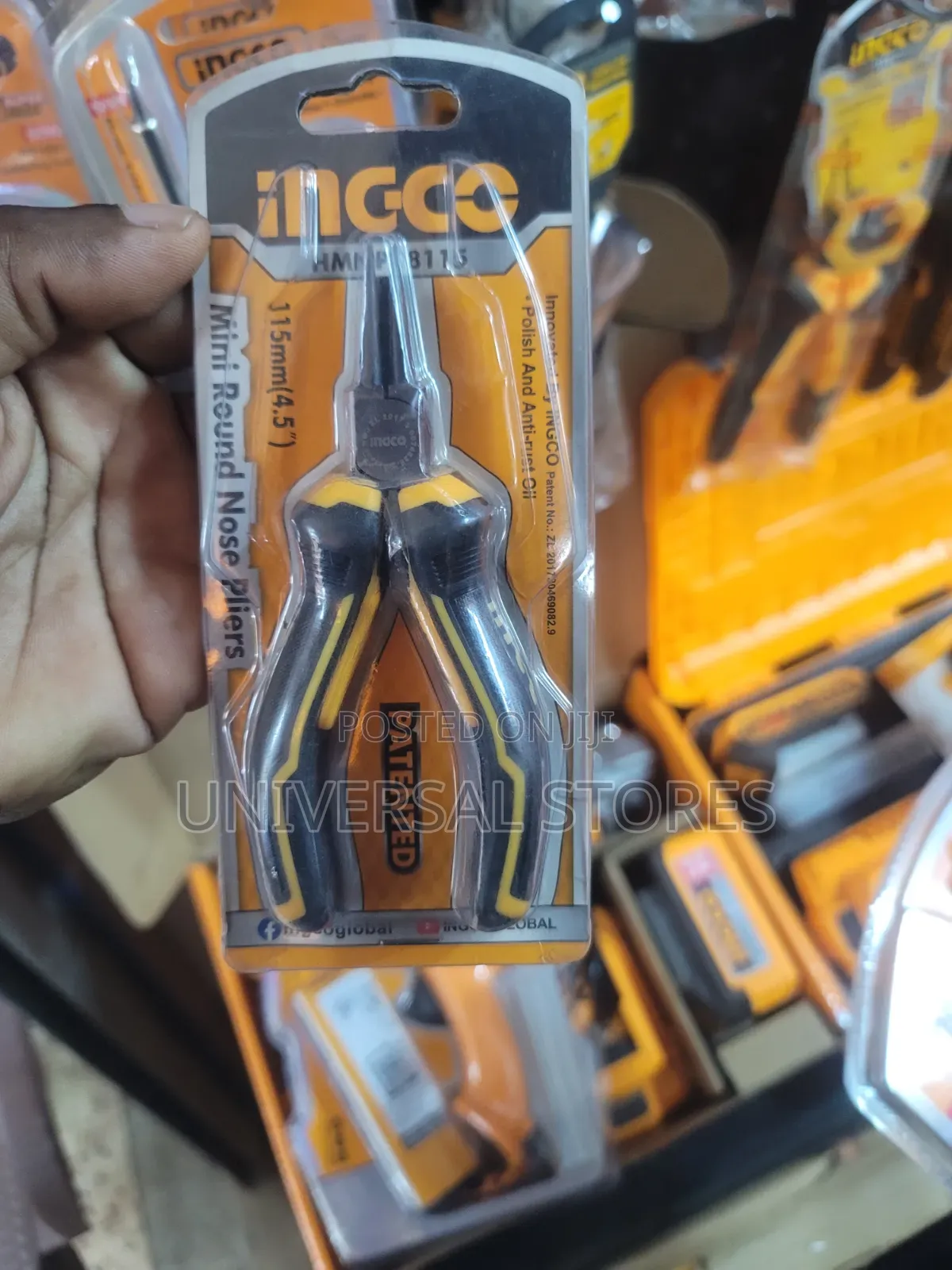 Ingco Mini Round Nose Pliers (115mm / 4.5")