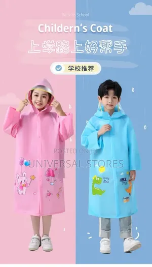 Happy Kids Story Rain Coat