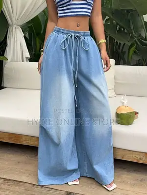 Wide Leg Baggie Ladie’s Jeans