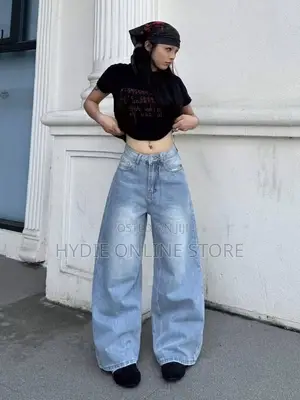 Wide Leg Baggie Ladie’s Jeans
