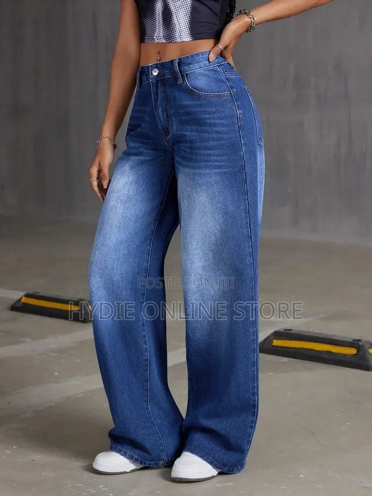 Wide Leg Baggie Ladie’s Jeans
