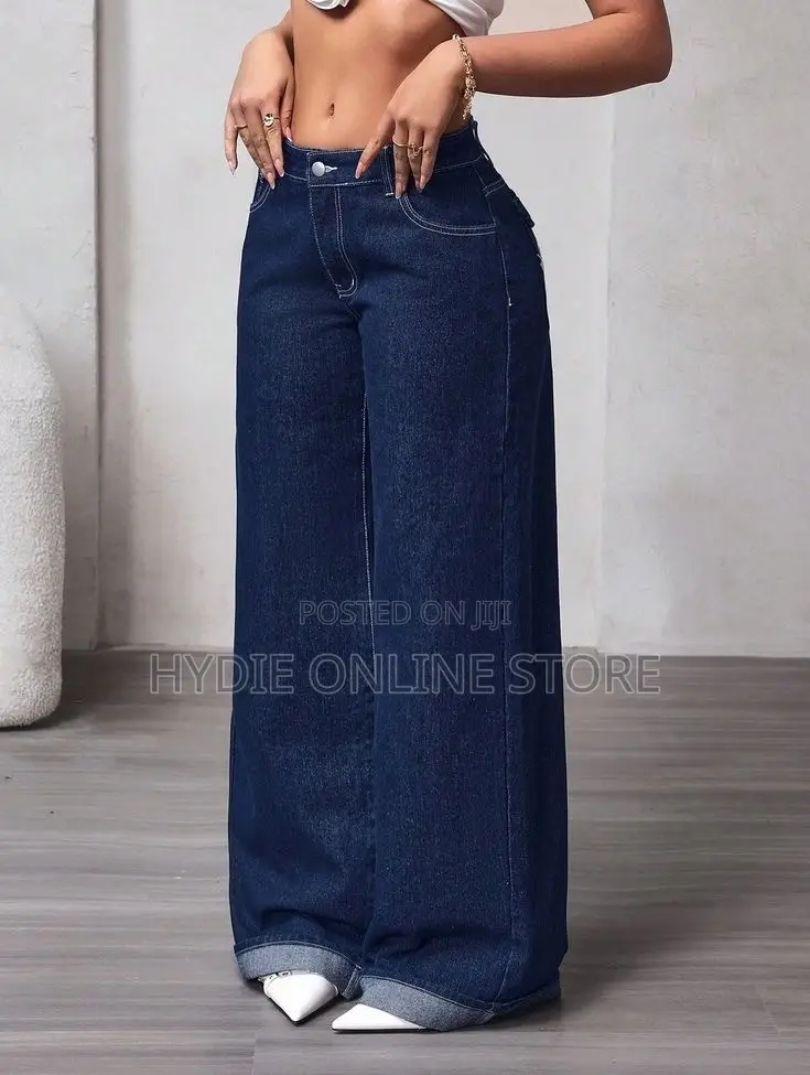 Wide Leg Baggie Ladie’s Jeans