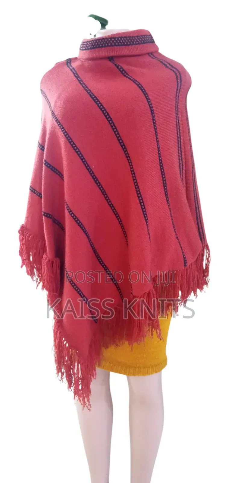 Anthill Brown Women's Shawl Poncho