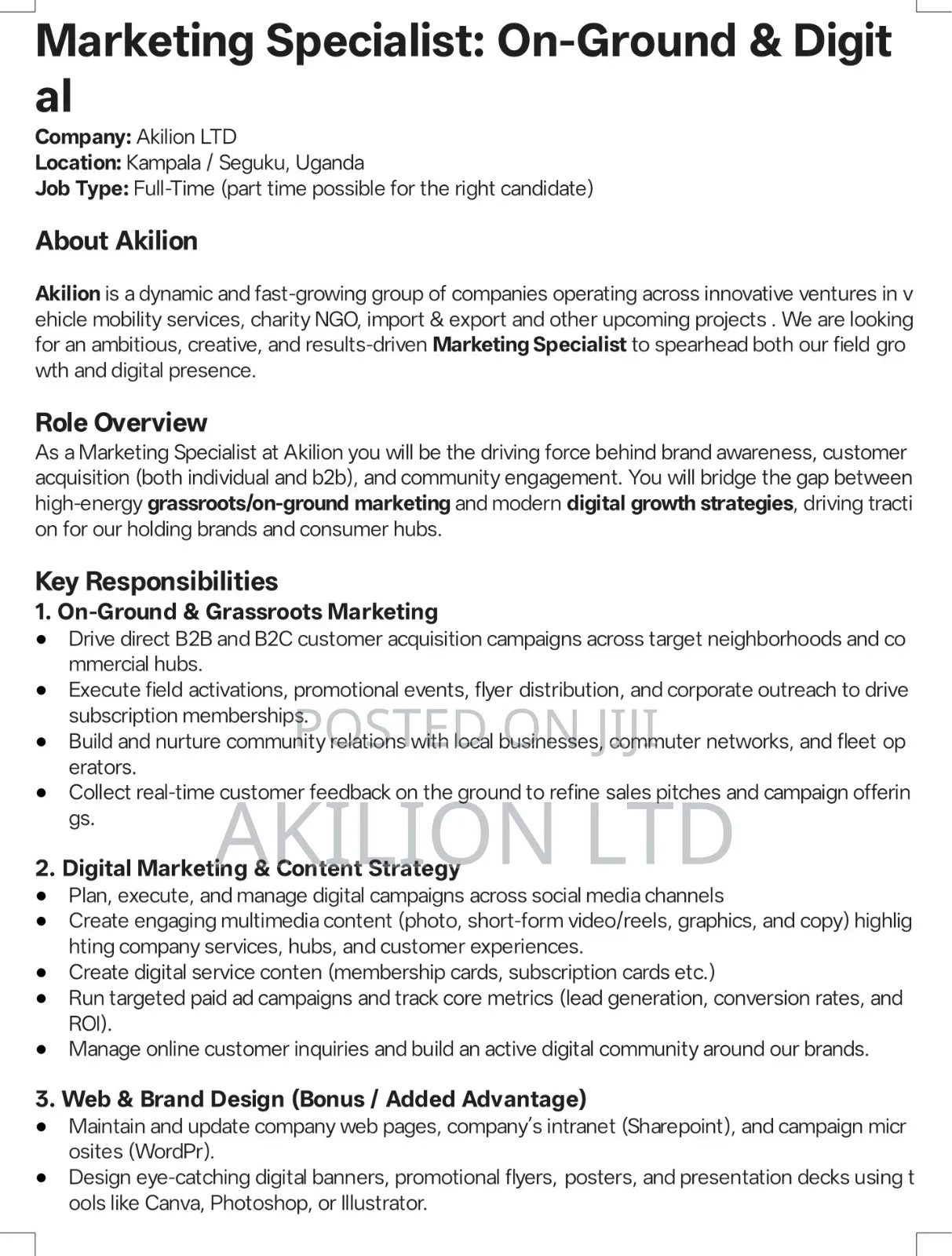 On Ground Digital Advertiser