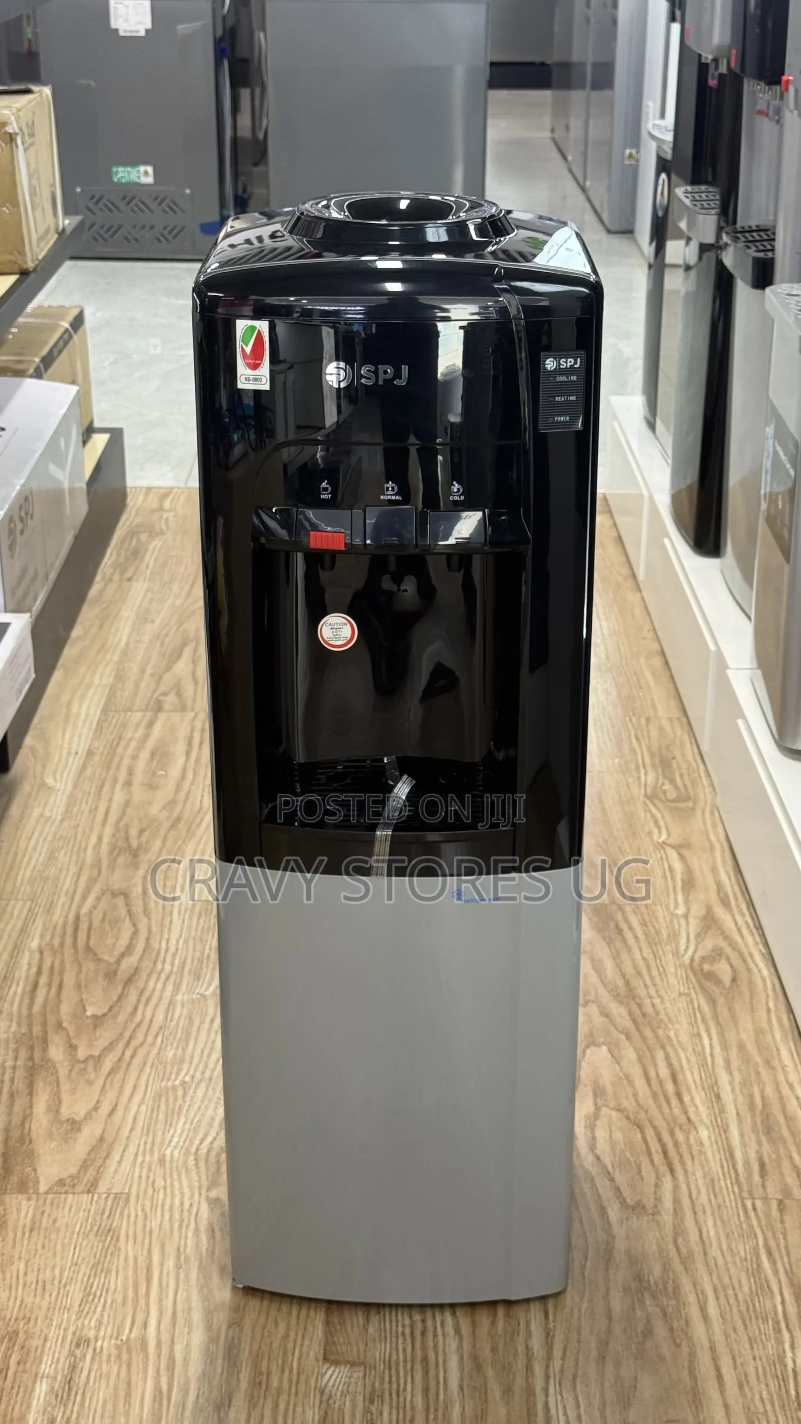 SPJ Water Dispenser With Normal, Hot Cold