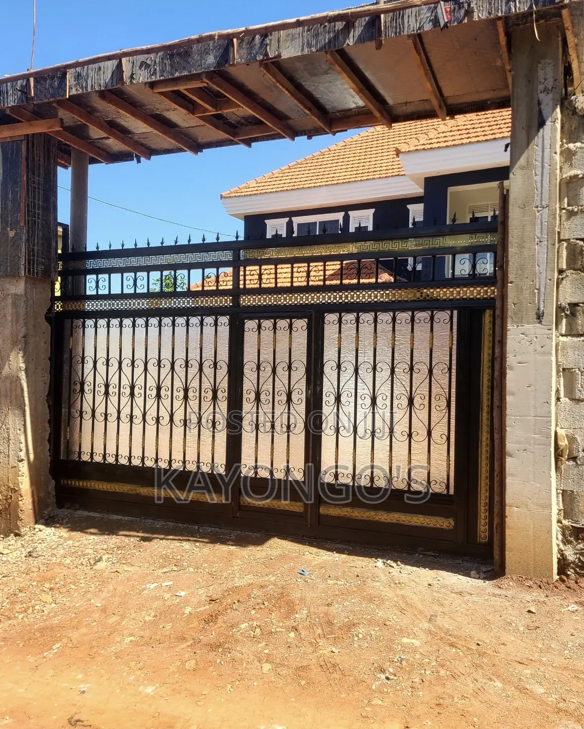 Sliding Fiber Glass Gate