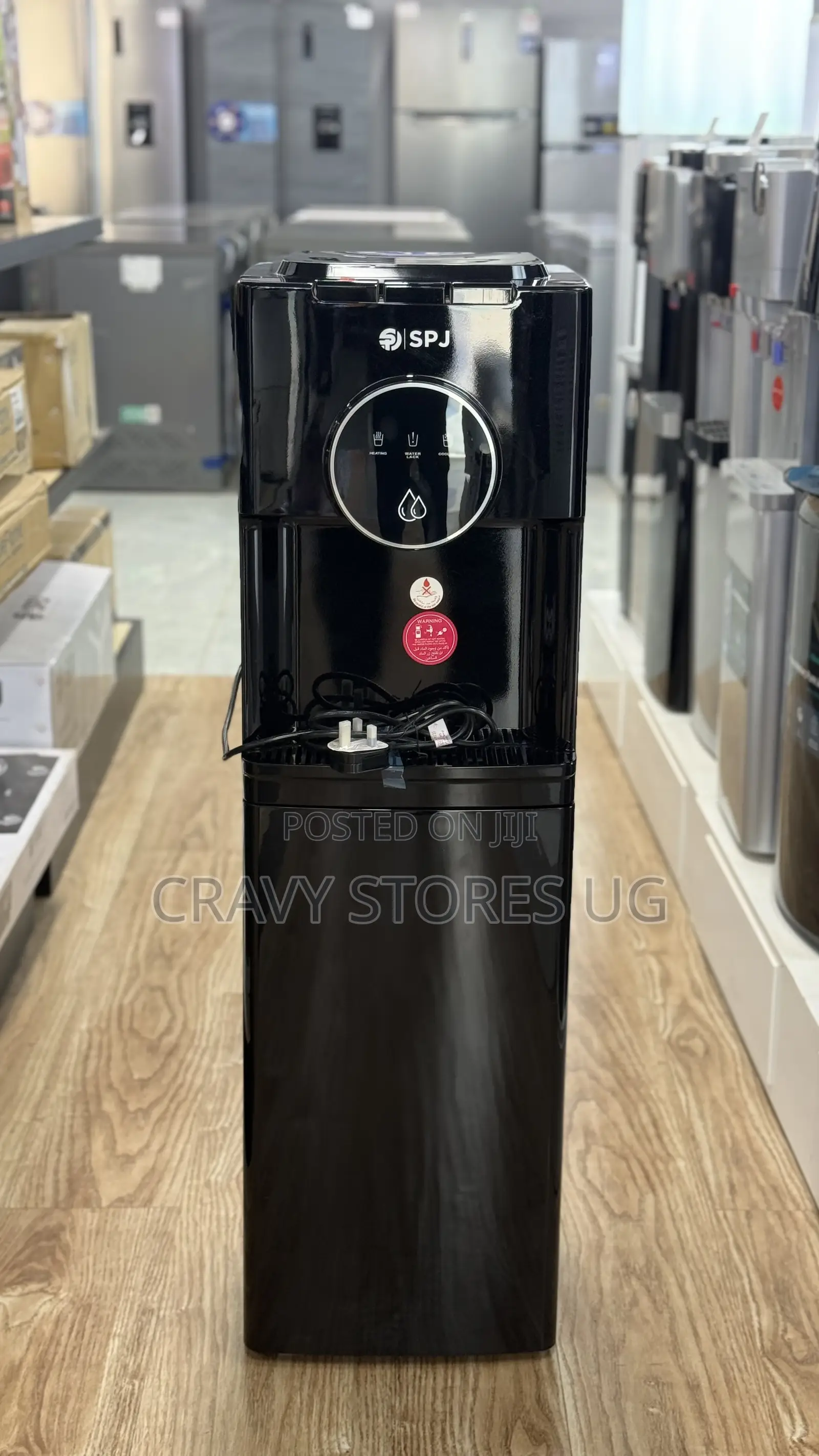 SPJ Bottom Loader Water Dispenser With Normal, Hot and Col