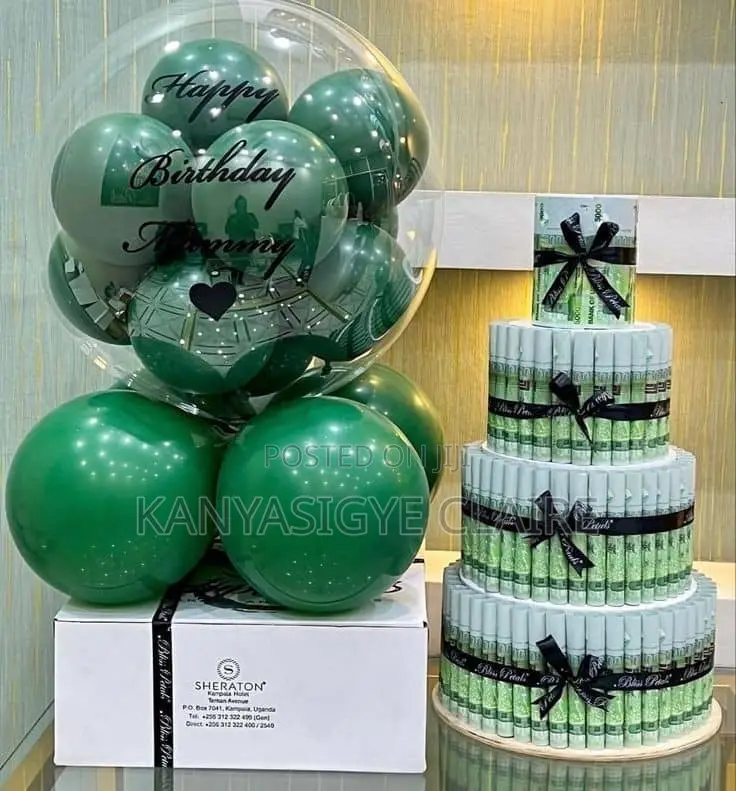 Money Tower Bouquet for Birthday