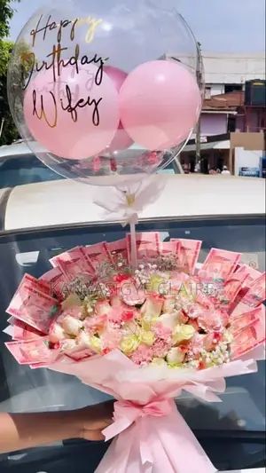 Money Bouquet for Anniversary