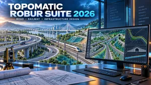 Topomatic Robur Suite 2026 | Road, Railway and Infrastructure Design