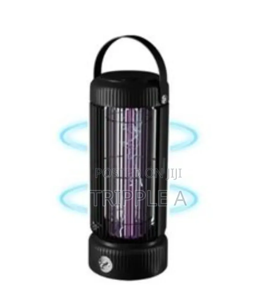 Portable Insect Zapper With 360° Trap Night Lamp