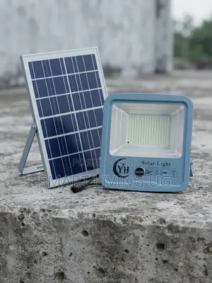 Original Star White 300W Solar Powered Floodlight Solar Panel Set