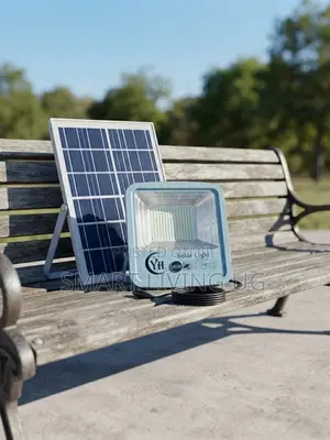 All-Weather Star White 300W Solar Powered Flood Light System